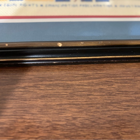 American Heritage Cross-Stitch in Blue Frame Patriotic - Picture 3 of 9